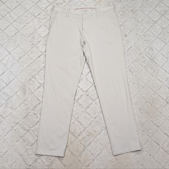 RHONE Other - Rhone Pants Mens 33x30 Beige Stone Commuter Slim Fit Stretch Tech Golf Casual
